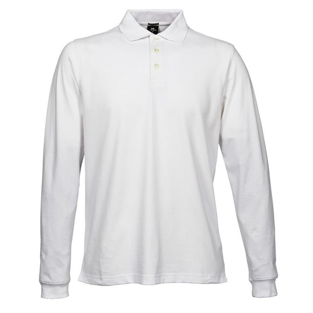 Tee Jays Polo de Luxe Extensible à Manches Longues pour Hommes