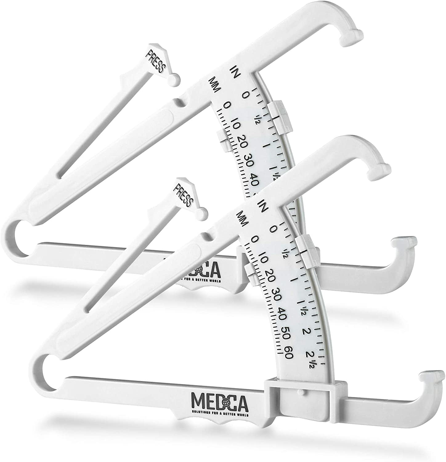 EXCEART Digital Tape Measure 2pcs Body Tape Measure Body Fat Caliper f –  BABACLICK