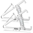 thumbnail image 1 of Skinfold Body Fat Caliper - Skin Fold Body Fat Analyzer and Handheld BMI Measurement Tool Skinfold Caliper Device Measures Body Fat for Men and Women by MEDca - (Pack of 2, White), 1 of 5