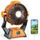 thumbnail image 1 of Ventilador de Camping Recargable AUIIAH X60 10000mAh con Luz LED, 1 of 7