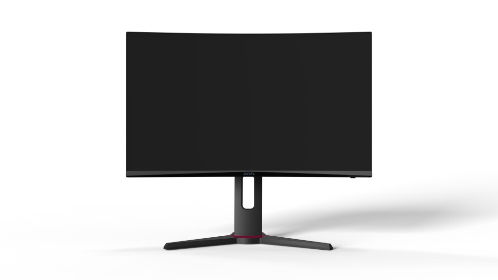 onn Monitor curvo QHD de 27" (2560 x 1440p) 180Hz 1ms AMD FreeSync para juegos con cables, negro, nuevo 7