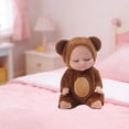 thumbnail image 5 of Realistic SleepIng Doll Toy 4.53 Inches Random Color Gift for Toddlers Boys Girls SoothIng Bedtime Buddy Animal Costume Nursery Decor Durable VInyl Stress Relief Welcome SprIng, 5 of 6