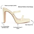 thumbnail image 3 of Journee Collection Womens Naivee Tru Comfort Foam Open Square Toe Platform Heel Sandals, 3 of 6