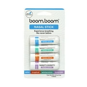 BoomBoom Nasal Stick - Variety 4pk