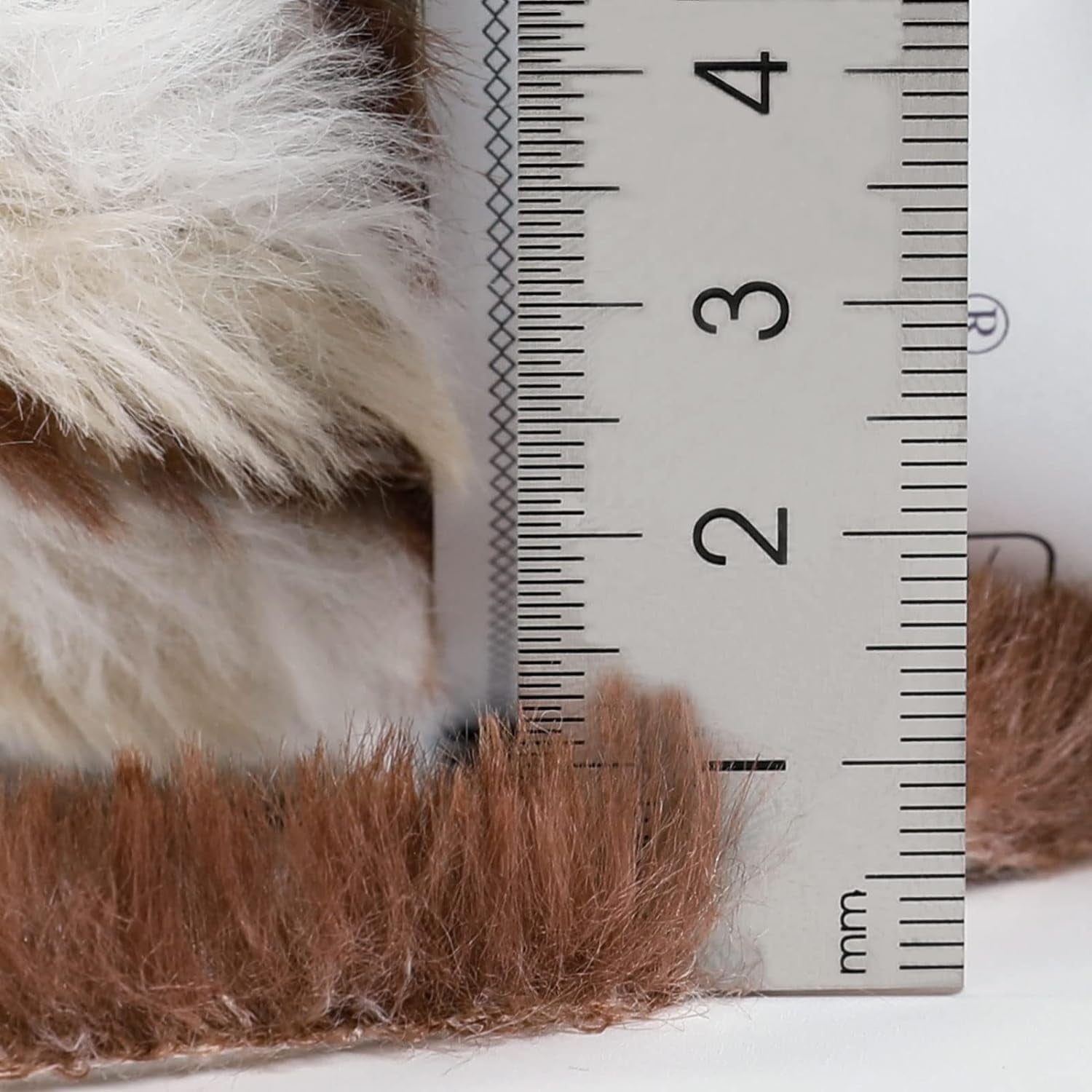 2 Pack/ 6Pack Super Soft Fur Yarn Chunky Fluffy Faux Fur Yarn Eyelash Yarn for Crochet Knit - Each Length 98.5 ft