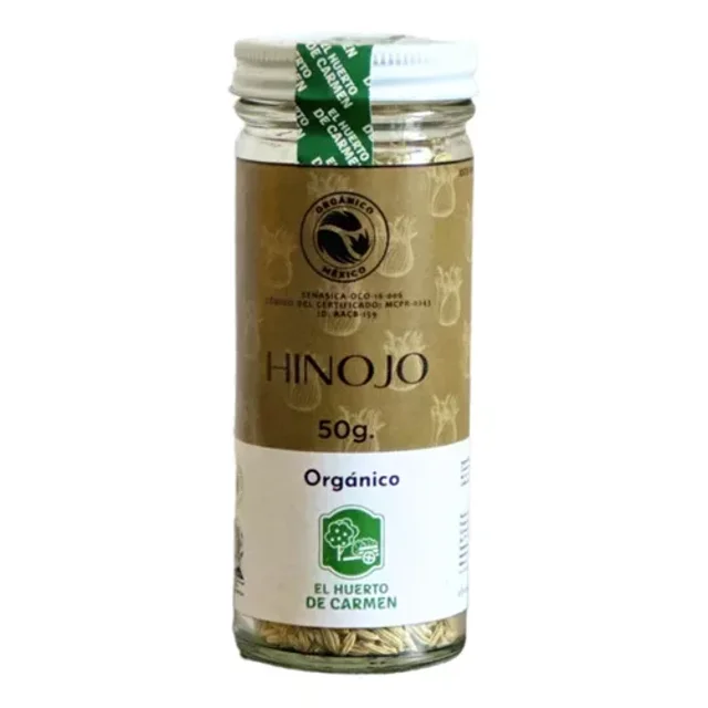 Hinojo Orgánico 50g Huerto De Carmen 100% Natural