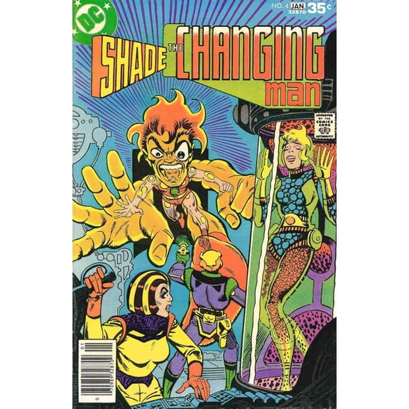 Shade, The Changing Man (1st Series) #4 VF ; DC Comic Book