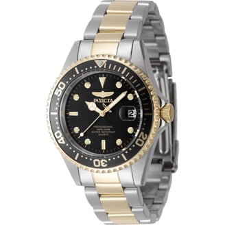 Invicta, Pro Diver Men's 40mm Two Tone Quartz Watch, Blue Dial