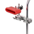 thumbnail image 1 of Jam Block Instrumento de percusión musical, bloque de percusión latina de plástico, instrumento de timbales, accesorio de percusión de batería, fácil de instalar, rojo, 1 of 6