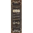 thumbnail image 2 of Pela Studio 7x14 White Modern Wood Framed Museum Art Print Titled - Parisian Signs Panel - I, 2 of 4