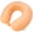 Orange Terry, variant on Bliss Travel Neck Pillow Soft U-Shaped Memory Foam with Washable Cover