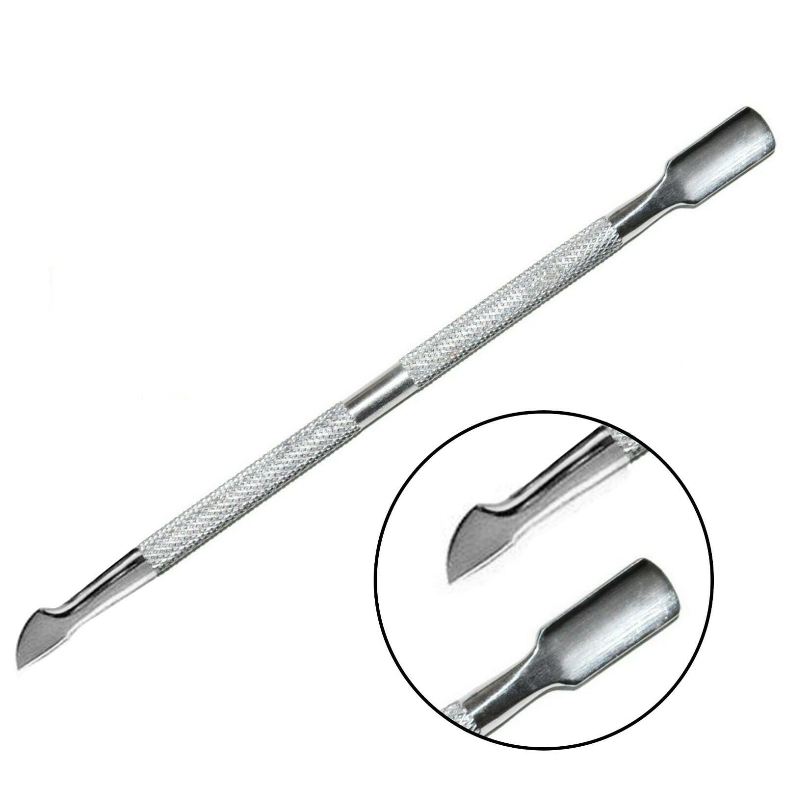 Cuticle Pusher Remover Trimmer & Spoon Nail Cleaner Manicure Pedicure