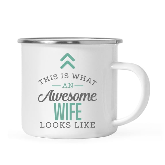 Koyal Wholesale This is What an Awesome Looks Like Family Campfire Mug, Wife