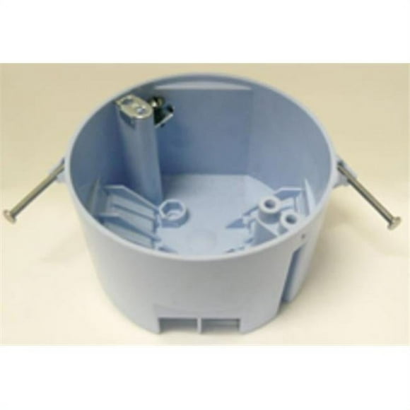 Cantex Industries 45565009 EZ20CNGR 4 in. PVC Ceiling Box with Nails & Ground