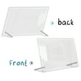 thumbnail image 4 of 1 Set Acrylic Memo Writing Board With Pen Transparent Acrylic Message Writing Board, 4 of 8