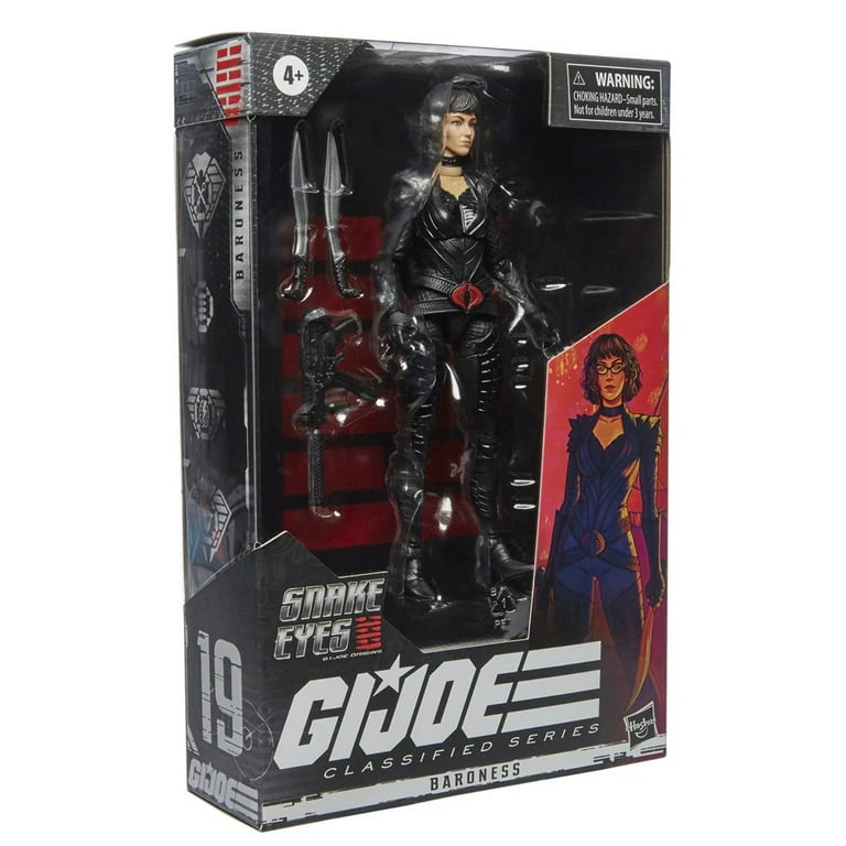 【未開封】 G.I. Joe Classified Baroness バロネス Collectible G.I. Joe Origins: Classified Series Snakes Eyes