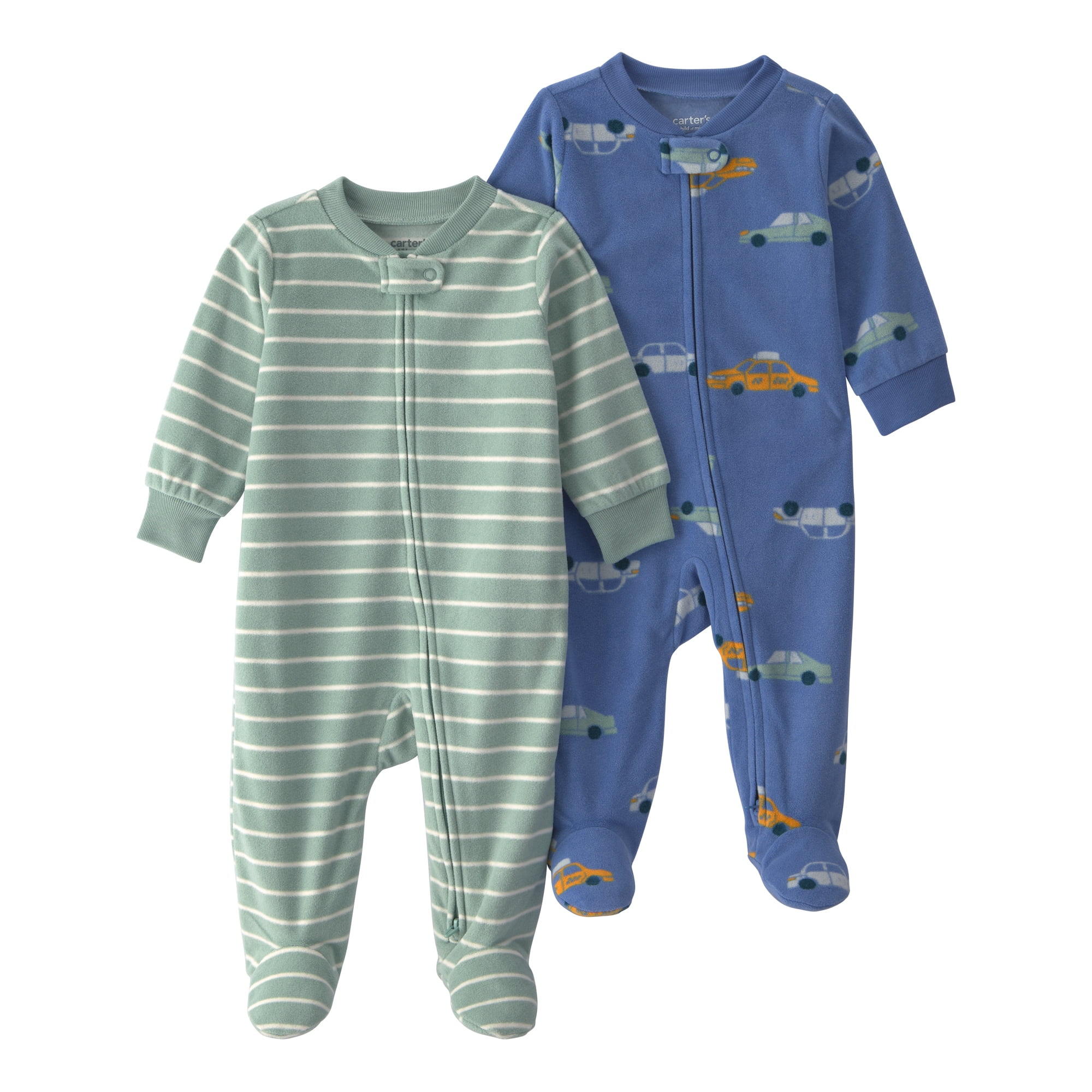 Carter's Child of Mine Baby Sleep 'N Play, 2-Pack, Sizes, Preemie-6/9 Months