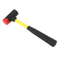 thumbnail image 1 of Peahefy Hammer,Hammer Hand Tool,4‑In‑1 Hammer Soft Hard Carbon Steel Hammer Head Rubber Handle Hammer Hand Tool, 1 of 8