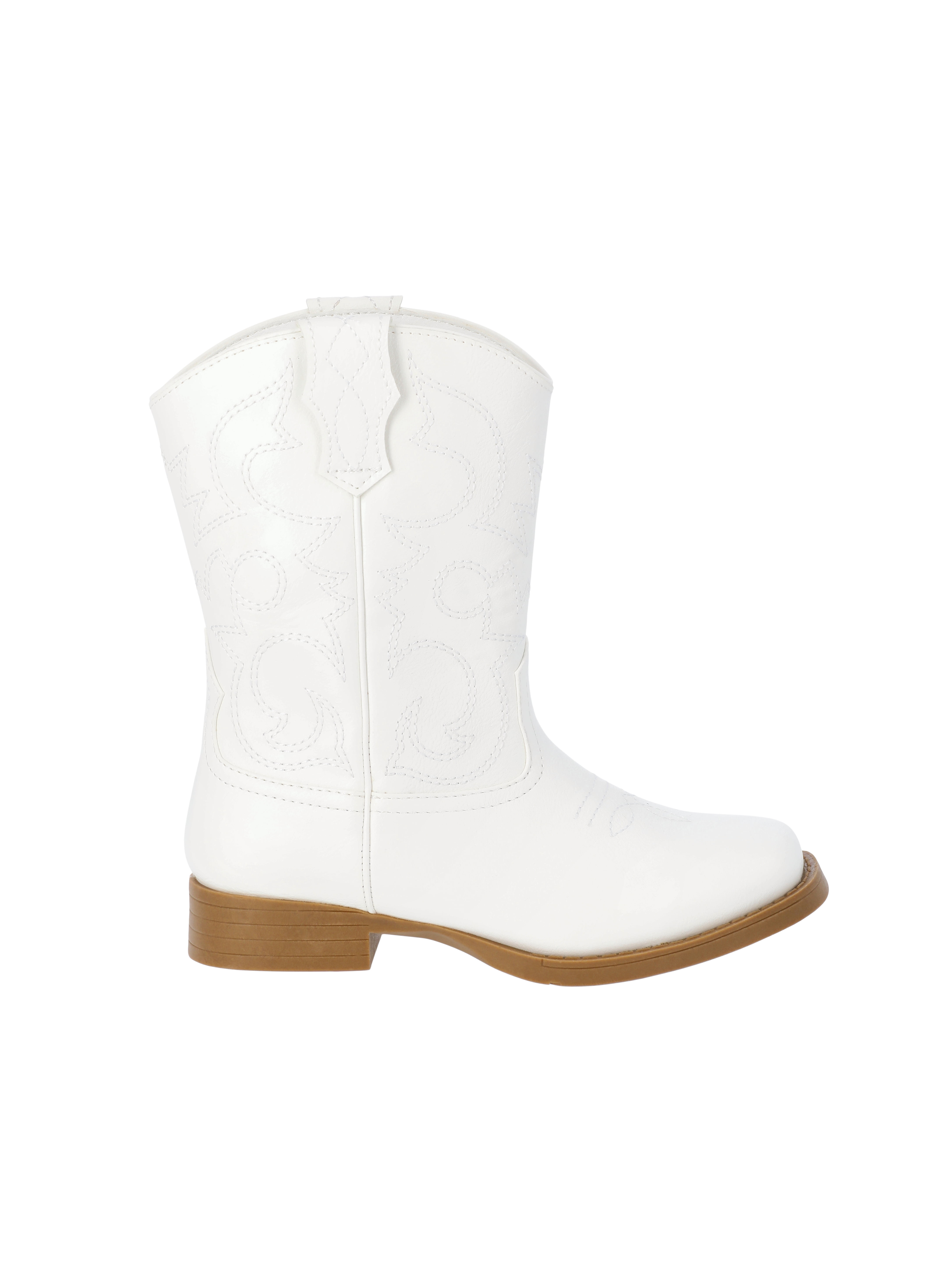 Wonder Nation Toddler & Big Girls Western Cowgirl Boot