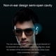 thumbnail image 3 of Gafas de sol de audio Irfora E10 Smart Audio Gafas de sol Auriculares inalámbricos Bluetooth 5.0 Gafas protectoras UV Gafas de audio Música Auriculares Manos libres con micrófono para hombres Montar, Irfora Gafas de sol de audio, 3 of 7