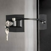 Slim Portable refrigerator lock with key
