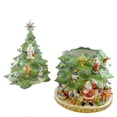 thumbnail image 2 of Christopher Radko WORKSHOP WONDERLAND COOKIE JAR Ceramic Home For Holidays Santa Tree 2010832, 2 of 2