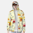 thumbnail image 2 of Balery Heavy Equipment Sudadera ligera de manga larga con capucha y protección solar UPF 50+ para hombre y mujer, ideal para pesca y running-Small, 2 of 7