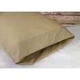 thumbnail image 2 of Aiking Home 2-Pack of 280 Thread Count Easy-Care Pillow Case Set, Standard, Beige, 2 of 3