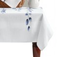 thumbnail image 4 of Blue Grey Eucalyptus Leaves Table Cloth Waterproof Tablecloths, Spring Rustic Botanical Tablecloth Dining Table Cover for Kitchen Party Tabletop Outdoor, Rectangle Tablecloth 60x84 Inch, 4 of 9