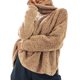 thumbnail image 1 of Sudadera de mujer, Mujeres Fleece Pullover Cuello alto Manga larga Fuzzy Warm Casual Sudaderas Abanopi Beige/Medio, 1 of 7