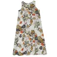 thumbnail image 5 of Plus Size Vintage Artistic Loose-Fit Cotton Linen Dress 2023 Spring Summer Plus Size Long Dress Tank Top Sleeveless Printed Robe, 5 of 5