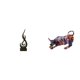 thumbnail image 1 of Escultura abstracta de fuego,Estatua de arte abstracto,adorno para decoración del hogar,Estatua de toro de resina,Estatua de toro de resina pintada,escultura para el hogar,Figuras decorativas, 1 of 8