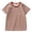 Brown, variant on Ymyiu T Shirts for Teen Girls Girls Short Sleeve Shirts Toddler Girl Tee Tops Basic Crew Neck T-Shirts 5T 6T(Pink, 5-6 Years)