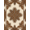 Brown Beige, Pattern 5, variant on ODIKA 8'x10' Washable Area Rug Non-Shedding, Easy Care, Beige Cream Foliage Spread Symmetrical Border Frame Rectangular for King Size Bedroom Under Bed, Master Suite
