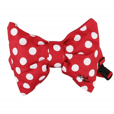 Disney Belly Waist Bag Minnie Bow Polka Dot Red