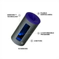 thumbnail image 3 of LELO F1S V2 Vibrating Penis Sleeve App Connected Automatic Male Masturbator, Blue, 3 of 6