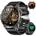 thumbnail image 1 of Smartwatch PODOEIL Military para hombre con batería HD de 1,7 pulgadas, 1000 mAh, 1 of 9