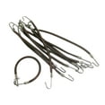 thumbnail image 1 of 10 ganchos de caballo, soporte para bandas elásticas, cuerdas para el cabello, Clips elásticos, color marrón/negro Zulema bungee para el cabello, 1 of 7