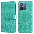 thumbnail image 1 of Funda tipo cartera GANGXUN para Xiaomi Redmi 11A 4G , diseño girasol, cuero PU, soporte, cierre magnético, tarjetero, 1 of 5