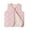 Pink, variant on Boys Girls Puffer Fleece Lined Vest Toddler Sleeveless Warm Winter Coat Lightweight Jacket Waistcoat Outwear