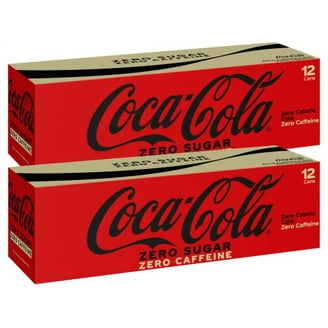 Coca-Cola Zero Caffeine-Free Soda, 12 Fl Oz (Pack of 12) - Walmart.com