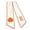 E, variant on Halloween Fall Pumpkin Wreath Sash, Orange Bow Embroidered Monogram Wreath Sashes With Scalloped , Farmhouse Decor for Front Door Boxwood Wreath, Halloween Wreath Ribbon Home Decor T