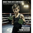 thumbnail image 5 of Exxact Sports Knockout Printed Youth Boxing Gloves for Kids (3-10 Years) with Padded Protection and Wrist Support,&nbsp;Durable Engineered Leather Kids Boxing Gloves (Dinosaur, 4OZ), 5 of 7