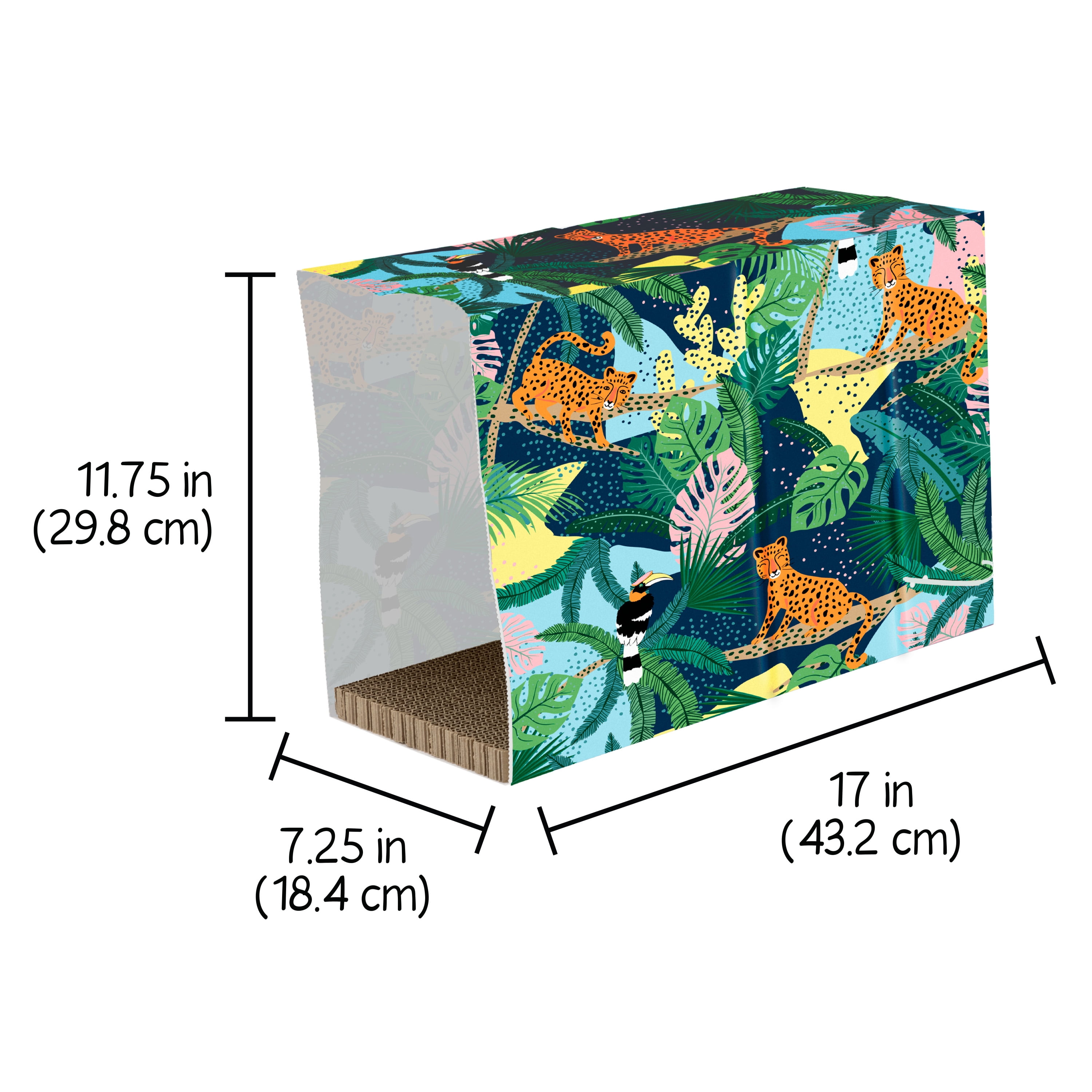 Kitty City Paper Bag Scratchers for Cats, Jungle Paper Bag 2-Pack