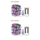 thumbnail image 4 of Matsuzay USB LED Home Office Garden Impermeable Control remoto Temporizador Lámpara Cadena 5m 50LEDs Blanco cálido Type4 NO4, 4 of 6