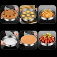 thumbnail image 3 of 24-32cm Stainless Steel Round Baking Pans Cake Pan Nonstick Steaming Tray, 3 of 9