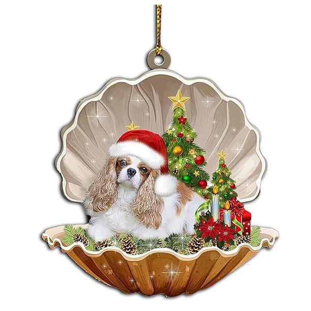 1 pegatina navideña/Colgantes para colgar en el árbol de Navidad, decoración exquisita para el hogar, casas de campo y fiestas.
