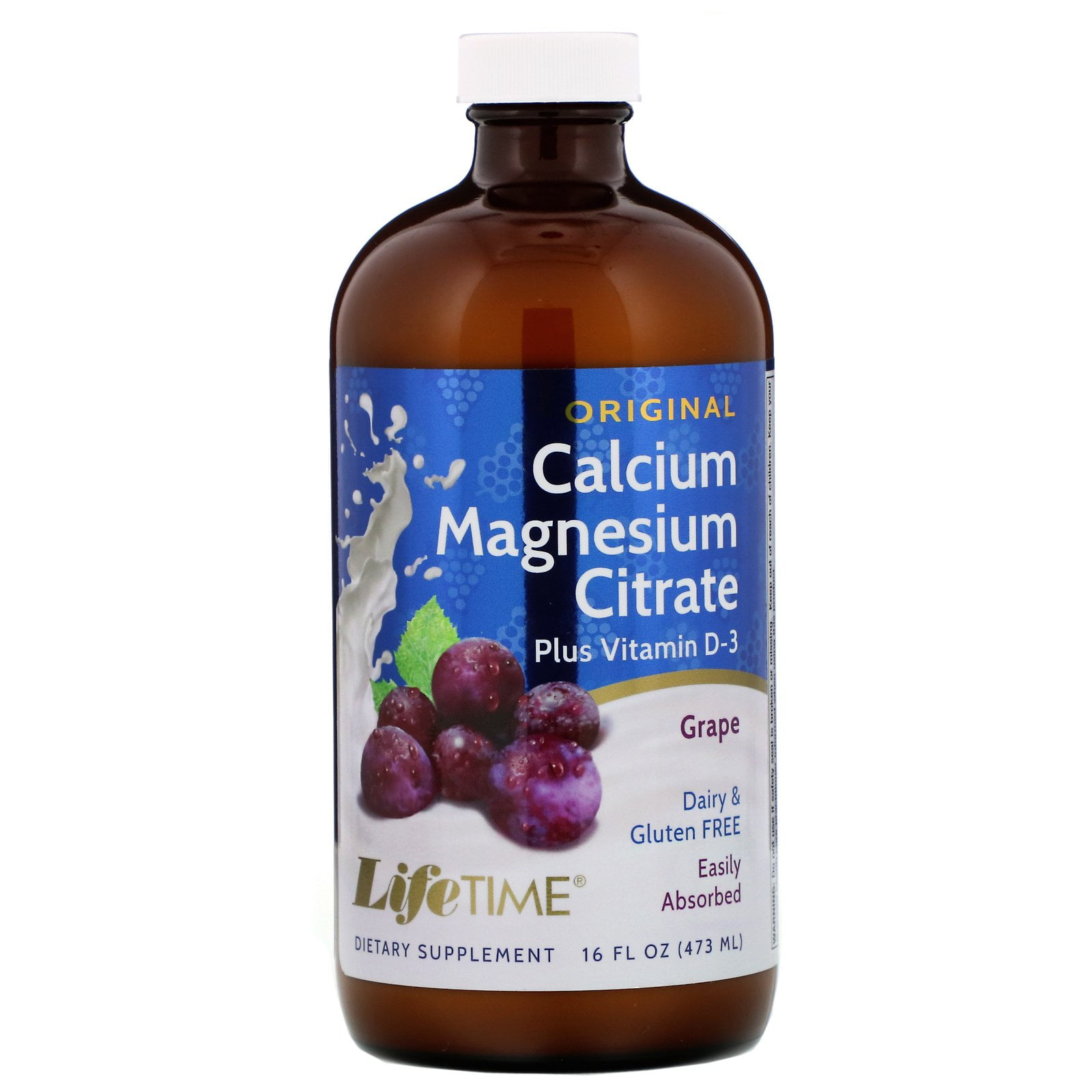 LifeTime Vitamins Original, Calcium Magnesium Citrate Plus Vitamin D3