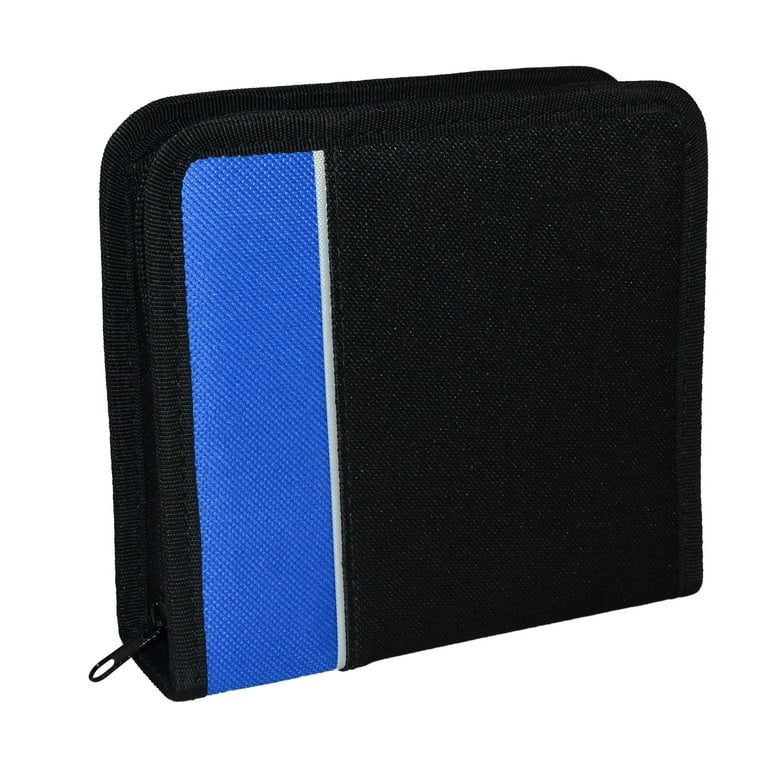 Protective Disc Zipper Organizer Compact Portfolio Case Holds 52