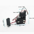 thumbnail image 6 of Cordless Drill Trigger Switch, Electric Wrench Speed Control with Light, 7.2V-24V Lithium Battery, Universal Fit, LED, Durable Plastic & Metal, for DIYers & Professionals, Home & Workshop Use, 6 of 9